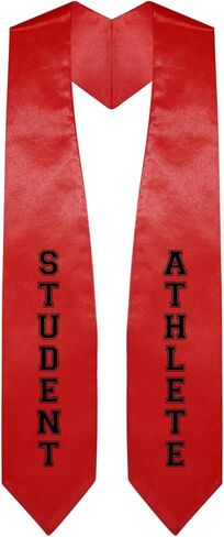 Endea Graduation Student Athlete Stole With Classic Tips - Unisex Adult - 62" Long - Graduation Sash in Saudi Arabia