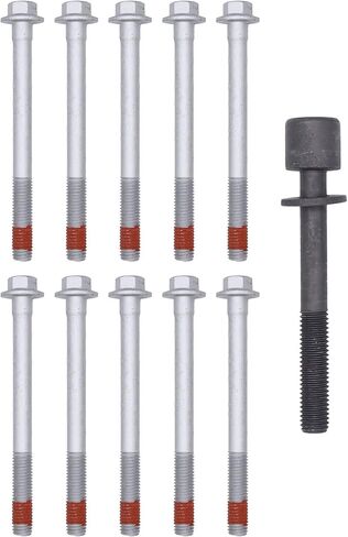 HiSport Engine Cylinder Head Bolt Set - Compatible with 2003-2018 Dodge Ram Chrysler 5.7L 6.1L 6.4L Jeep - Replace ES 72200 in Kuwait