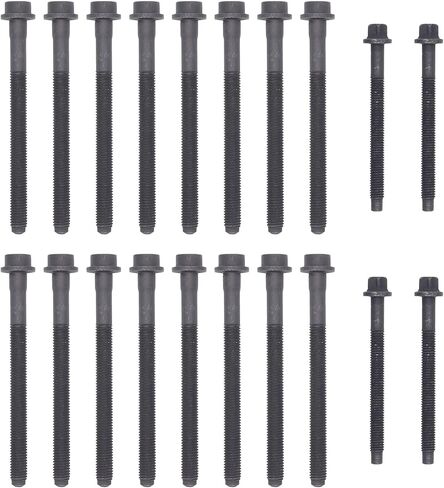 HiSport Engine Cylinder Head Bolt Set - Compatible with 2003-2018 Dodge Ram Chrysler 5.7L 6.1L 6.4L Jeep - Replace ES 72200 in Kuwait