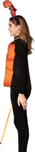 Rasta Imposta Violin Costume Fiddle Musical Instruments Dress Up Cosplay Party Costumes, Adult One Size in Saudi Arabia