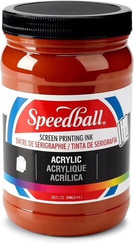 Speedball Acrylic Screen Printing Ink, 32-Ounce, White in Kuwait