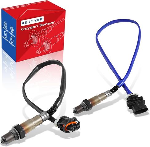 2Pcs Oxygen Sensor Upstream and Downstream 234-4528 234-4529 O2 Sensor Compatible with Chevrolet Cruze 11-14 & for Sonic 12-20 & for Trax 12-20 1.4L in Saudi Arabia