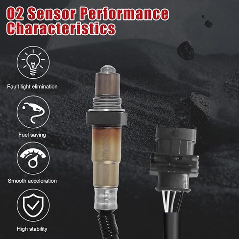 2Pcs Oxygen Sensor Upstream and Downstream 234-4528 234-4529 O2 Sensor Compatible with Chevrolet Cruze 11-14 & for Sonic 12-20 & for Trax 12-20 1.4L in Saudi Arabia