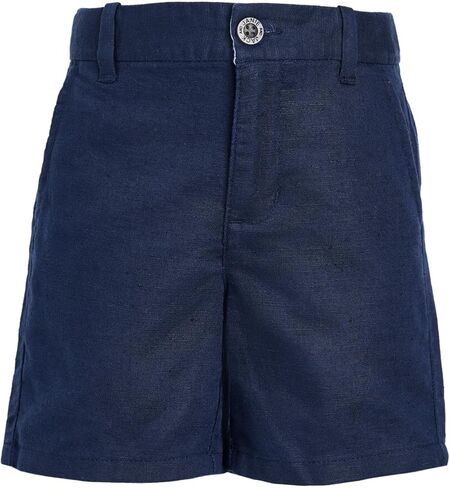 Janie and Jack Boys' Linen Flat Front Shorts (Toddler/Little Big Kid) in Saudi Arabia