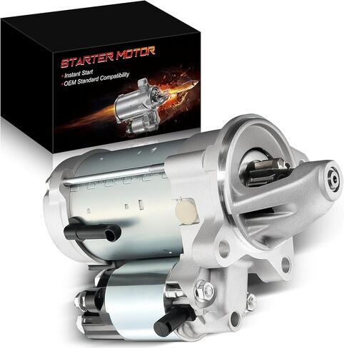 Starter Motor for:-Chevy Impala Malibu Traverse Equinox Colorado, for:-GMC Acadia, for:-Buick Lacrosse, for:-Cadillac SRX XTS, for:-Pontiac G6 3.0L 3.6L,12V 1.4KW 12 Teeth OE# 17986,17986N in Kuwait