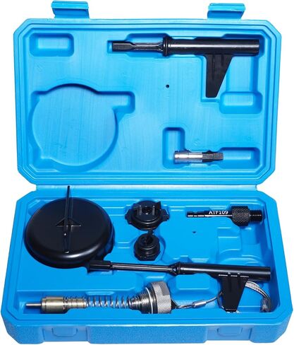6 Piece 9-Speed Transmission Oil Filling & Draining Tool Compatible with Mercedes-Benz 725.0 9G-Tronic 8-Speed 9-Speed Gearboxes, Metal Transmission Fluid Change Kit with M12x1.5 ATF Adapter in Saudi Arabia