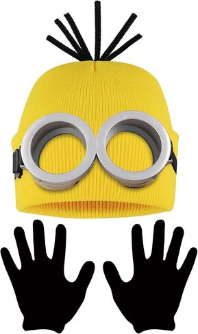 Costume Accessories Adult Women Steampunk Goggles Glasses Yellow Brimless Hat Women Kids Toddler in Kuwait