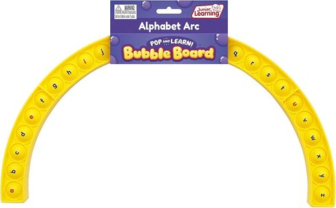 Junior Learning Alphabet Arc Bubble Board, Double-Sided, Ages 4-7, Letter Recognition, K-2 in Kuwait