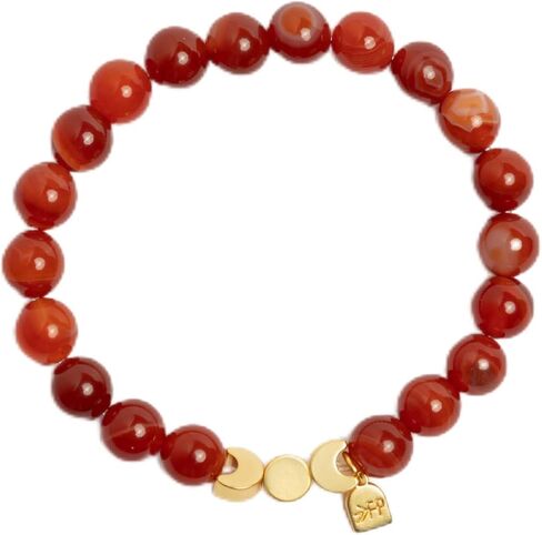 Freshly Picked Beaded Birthstone Bracelets for Women 7" or 8", Semi-Precious Stone Bead Birthstone Bracelet, New Mom Gifts, Mothers Bracelet with Birthstones in Kuwait