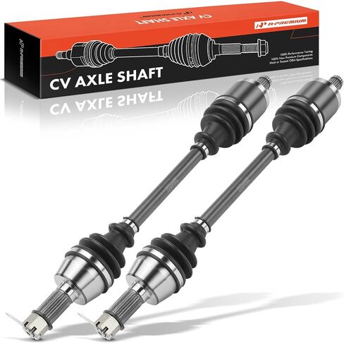 A-Premium Pair (2) Front CV Axle Shaft Assembly Compatible with Polaris RZR 570 2012-2021, RZR 800 2008-2014, Driver and Passenger Side, Replace# 1332440 in Kuwait