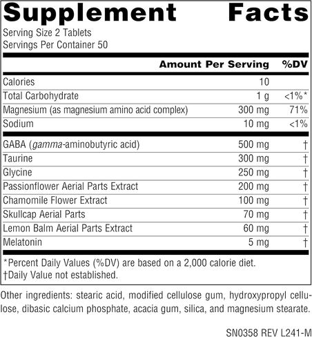 Source Naturals Sleep Science NightRest with Melatonin - BioAligned MultiNutrient & Herb Complex, for Rest & Relaxation Support* - 100 Tablets in Kuwait