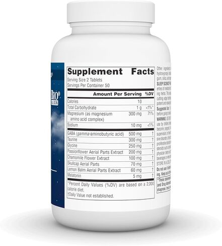 Source Naturals Sleep Science NightRest with Melatonin - BioAligned MultiNutrient & Herb Complex, for Rest & Relaxation Support* - 100 Tablets in Kuwait