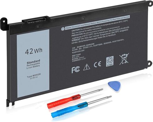 53Wh H5CKD 15V Battery Replacement for Dell Inspiron 5400 5406 7405 7300 7306 7500 7506 2-in-1 Silver 5300 5301 5401 5402 5408 5409 5501 5502 5508 5509 Series Latitude 3410 3510 Vostro 5300 5301 7T8CD in Kuwait