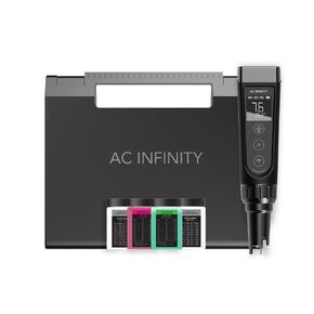 AC Infinity Replacement Probe for Hydroponic Meter PRO Kit, Measures Acidity, Alkalinity, Temperature, EC, TDS, & Salinity with ±0.01 pH Accuracy, Water Hydroponics Plants, Gardening, Aquariums, Pools in Kuwait
