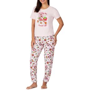 Womens Pajama Sets Disney | Hello Kitty |Snoopy Soft Stretch 2 Piece Jogger Lounge Sets for Women in Kuwait