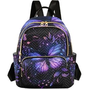 Small Backpack Purse for Women, Skull Crow Travel Bag Casual Daypack Shoulder Bag in Saudi Arabia