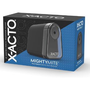 X-ACTO Mighty Mite Electric Pencil Sharpener, Black/Silver (19501/19501X) in Kuwait