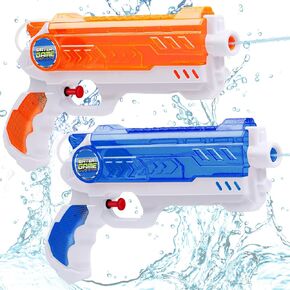 Water Gun for Kids Adults - 4 Pack Soaker Squirt Guns with High Capacity Long Shooting Range - Super Water Blaster Pool Toys for Summer Swimming Beach Water Fighting in Kuwait