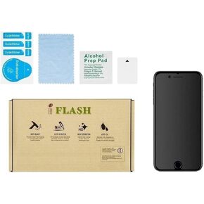 IFLASH iPhone 7/8 Matte Screen Protector, Anti-Glare & Anti-Fingerprint Tempered Glass Matted Finishing Shield for iPhone 7/8 4.7" - Case Friendly//Bubble Free/Smooth 3D Touch/Anti Glare version in Kuwait