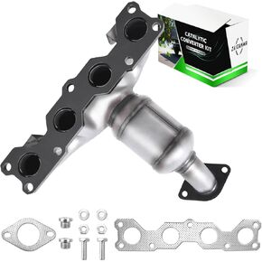 Front Catalytic Converter Compatible with 2011 2012 2013 Kia Sorento 2.4L, 2010-2012 Hyundai Santa Fe 2.4L, Direct-fit(EPA Compliant) in Kuwait