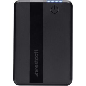 Westcott MV95 Mini V-Mount 14.8V Lithium-ion Battery (95Wh) - Portable V-Mount Battery for Photography and Video Lighting and Camera Accessories in Kuwait