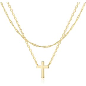 قلادة ذهبية للنساء 14 كيلو الذهب/الفضة قلادة قلادة الماس مجموعة للنساء البسيط لذيذ تشيك توليفشيدي in Kuwait