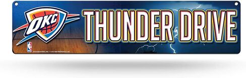 Rico Industries NBA Utah Jazz Plastic Street Sign Plastic 4" x 16" Street Sign in Saudi Arabia