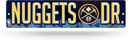 Rico Industries NBA Utah Jazz Plastic Street Sign Plastic 4" x 16" Street Sign in Saudi Arabia