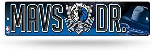 Rico Industries NBA Utah Jazz Plastic Street Sign Plastic 4" x 16" Street Sign in Saudi Arabia