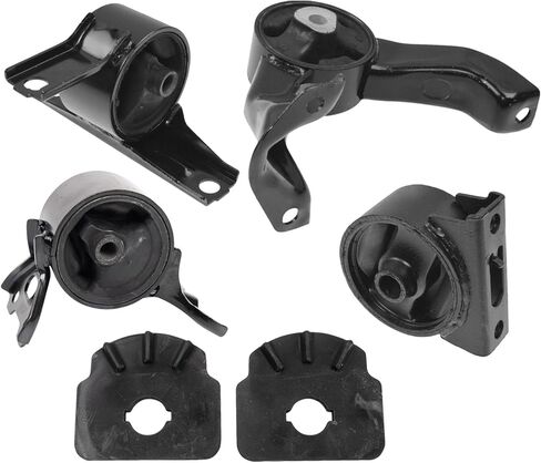 TRQ Engine Motor & Transmission Mount Set Kit Compatible with 2003-2008 Corolla / 2003-2006 Matrix / 2003-2006 Vibe in Kuwait
