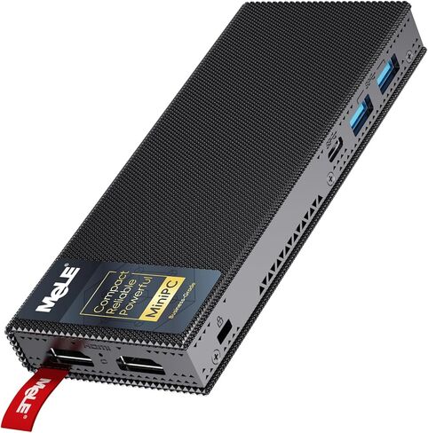 MeLE Fanless Mini PC Stick PCG02 N5105 8GB/256GB, WiFi5 USB PD3.0, Micro Computer Stick Dual HDMI 4K Gigabit Ethernet BT5.1, Small PC on Business Office Industrial IOT Media Home in Kuwait