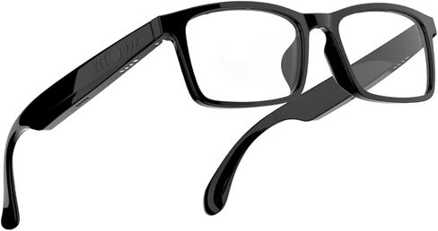 Smart Glasses, Open Ear Bluetooth Glasses for Men Women with Night Vision & Polarized Magnetic Lenses, Voice Assistant, Remote Control Photo, Audio Glasses for Working/Driving/Relaxing in Kuwait