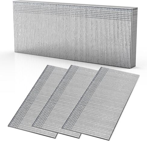 18 Gauge Brad Nails, 1500PCS Galvanized Nail Gun Nails for Pneumatic, Electric Brad Nail Gun, 5 Sizes (2inch,1-1/2 inch,1-1/4 inch,1 inch,3/4 inch) 18 GA Brad Nails in Saudi Arabia