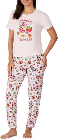 Womens Pajama Sets Disney | Hello Kitty |Snoopy Soft Stretch 2 Piece Jogger Lounge Sets for Women in Kuwait