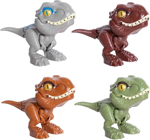 Biting Fingers Dinosaurs Puppets, Jurassic World Dinosaur Toys, Dinosaurs Action Figures Collectibles for 3 4 5 6 7 8 Boys Kids in Kuwait
