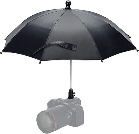 DSLR Mirrorless Camera Hot Shoe Umbrella Rain Cover Protector Sunshade for Canon EOS R100 R50 R8 R7 R10 R3 R6 Mark II R5 C Rp R Rebel T8i T7 90D Sony A7RV A7 IV A7S III II Nikon Z8 Z9 Z30 Z5 Z6 Z7 II in Kuwait