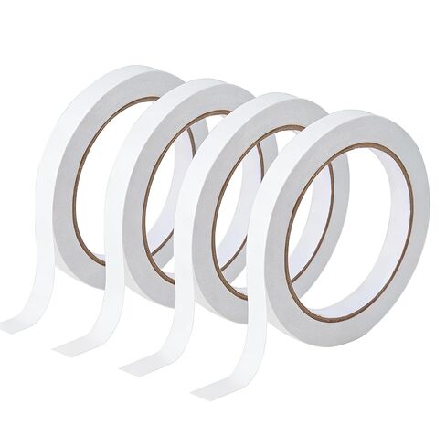 1/4" 2 Rolls Double Sided Adhesive Sticky Tape for Arts, DIY, Card Making, Crafts, Photography, Scrapbooking, Gift Wrapping, Office School Stationery Supplies, Home Supplies (Width: 6mm) in Kuwait