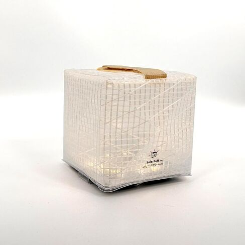 Outdoor Solar-Powered Light, Inflatable LED Lantern - Waterproof, Compact, Portable - SolarPuff PET Warm White in Kuwait