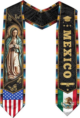 التخرج المكسيكي SASH 2025 ، سرق التخرج المكسيكي ، Stoles المكسيك ، فئة 2025 SASH in Kuwait