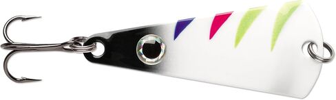 VMC Tingler Spoon 3/16 oz Glow Black Wonderbread in Kuwait