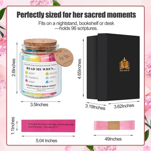 جرة آية الكتاب المقدس ، هدايا أبي يوم الآباء للزوج ، هدايا عيد ميلاد مسيحية للنساء ، حشوات تخزين عيد الميلاد للنساء من الرجال ، هدايا التخرج لها ، جرة الصلاة الملهمة لأخت in Kuwait