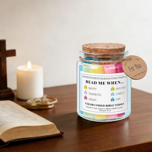 جرة آية الكتاب المقدس ، هدايا أبي يوم الآباء للزوج ، هدايا عيد ميلاد مسيحية للنساء ، حشوات تخزين عيد الميلاد للنساء من الرجال ، هدايا التخرج لها ، جرة الصلاة الملهمة لأخت in Kuwait