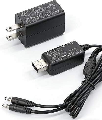 المنقذ الحرارة الأصلي شاحن USB-DC المزدوج ميناء الجدار محول لبطارية 7.4 فولت 2200 مللي أمبير قفازات ساخنة القفازات بطانات الجوارب in Kuwait