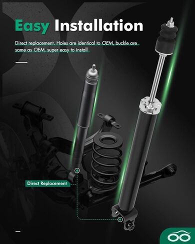 Scitoo 4pcs الدعامات والصدمات الكاملة لنيسان ألتيما 172393 امتصاص الصدمات in Kuwait