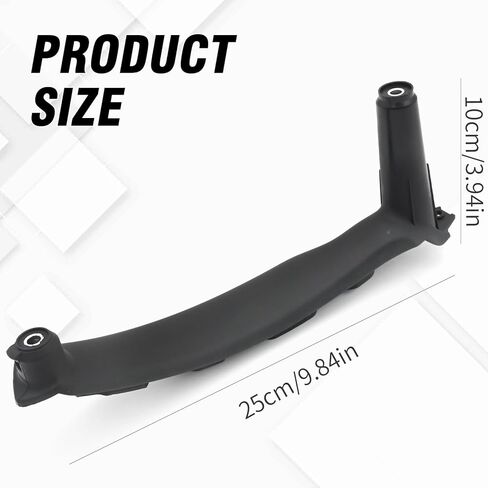 Door Handle Replacement for BMW X5 X6 E70 E71, Left Passenger Side Door Armrest Trim for E70 2007-2013, Interior Door Pull Handle Armrest Bracket for BMW X5 2008-2013 (Beige) in Saudi Arabia
