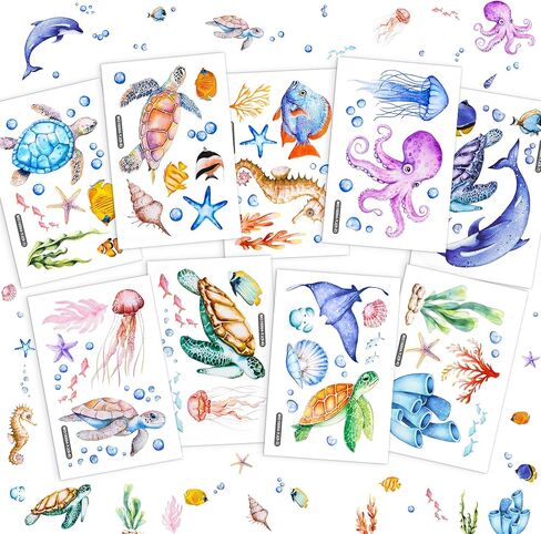 Animal Alphabet Numbers Colour Decals Stickers, ULENDIS ABC Letters Pens Space Planets Educational Wall Decals, Peel and Stick Removable Wall Decors for Toddlers Classroom Bedroom Nursery Playroom in Kuwait