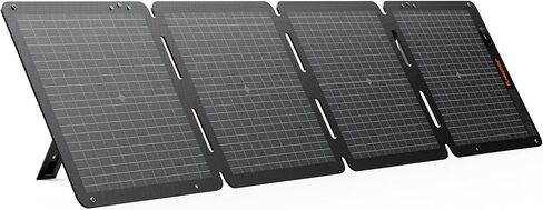 لوحة شمسية محمولة محمولة من جاكري Solarsaga 100W من محطات الطاقة المستكشف 240/300/500/1000/1500 ، وشاحن الطاقة الشمسية الشمسية القابلة للطي مع مخرجات USB للهواتف والأسطح والتخييم في الهواء الطلق و RVS in Kuwait