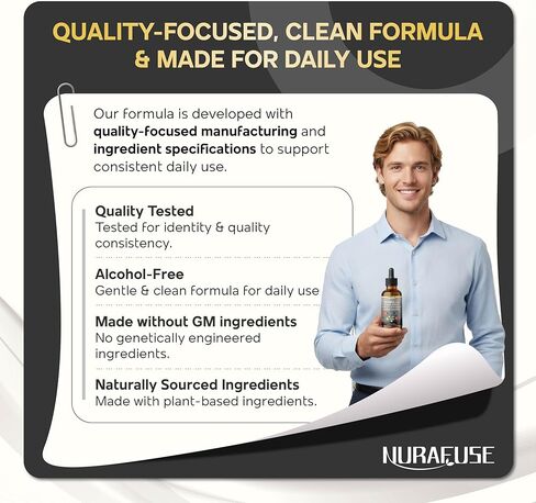 Organic Tribulus ، Maca Root ، Panax Ginseng ، Ashwagandha Liquid Drops - 1670mg لكل وجبة ، طعم قوي ، طعم طبيعي ، مصنوع من الولايات المتحدة ومختبر - 2 أوقية (60 مل) in Kuwait