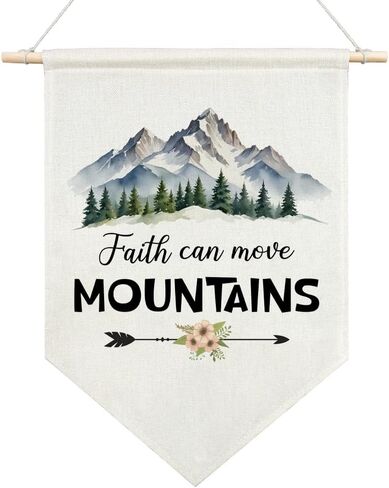 AGMDESIGN These Are The Good Old Days Canvas Hanging Pennant Flag Banner, Inspirational Quote Hanging Pennant Decor, Home Office School Classroom Kids Room Nursery Flag Decor, Positive Birthday Gifts in Saudi Arabia