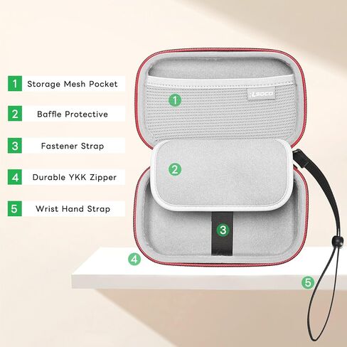 RLSOCO Hard Case for Braun ThermoScan 7/ThermoScan 5/ThermoScan 6 Digital Ear Thermometer,Fits for Braun IRT6500/IRT6520/IRT6515/IRT6020 Ear Thermometers (Grey Lining) in Kuwait